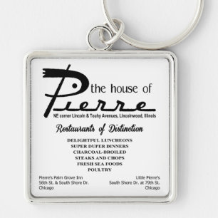 das Haus Pierre, Lincoln & Touhy, Lincolnwood, Schlüsselanhänger
