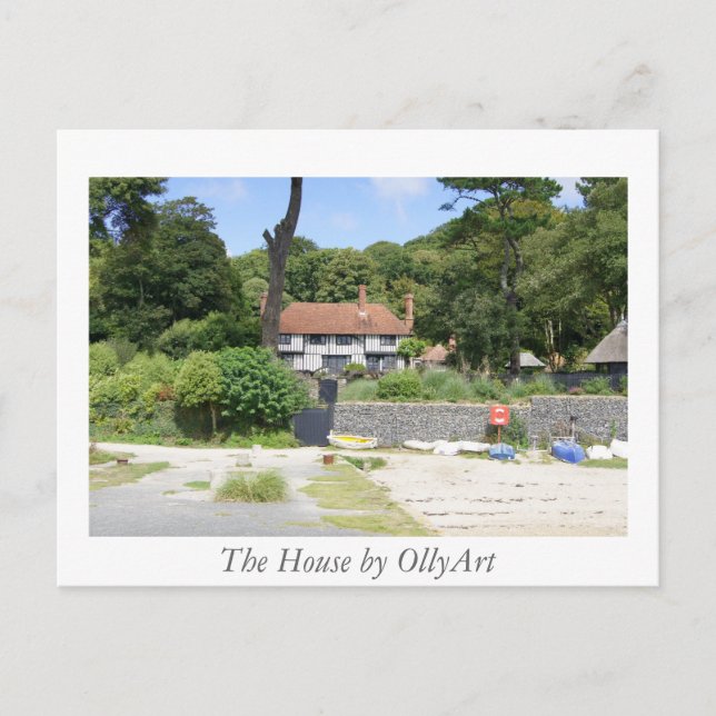 Das Haus von OllyArt Fotografy Postkarte (Vorderseite)