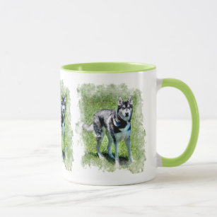 Das Haustier-Geschenk-Reihe sibirischer Husky Tasse