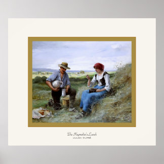 Das Haymaker's Lunch ~ Julien Dupré ~ Bildende Kun Poster