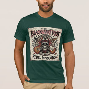 Das Headliner" Rebel Skull Grafik T-Shirt