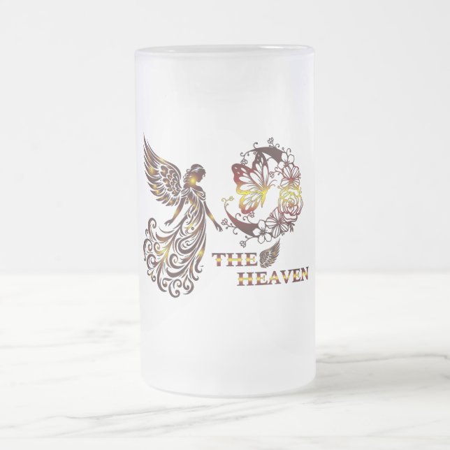 Das Heaven Bierglas Mattglas Bierglas (Mittel)
