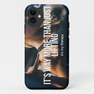 Das Heben ist meine Therapie - Frauentrainings Case-Mate iPhone Hülle