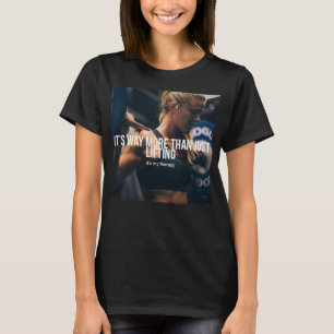 Das Heben ist meine Therapie - Frauentrainings T-Shirt