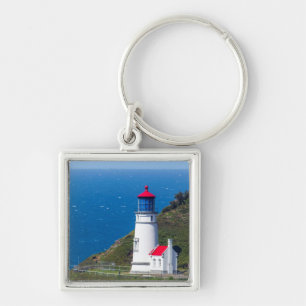 Das Heceta Head Lighthouse in der Nähe von Florenz Schlüsselanhänger