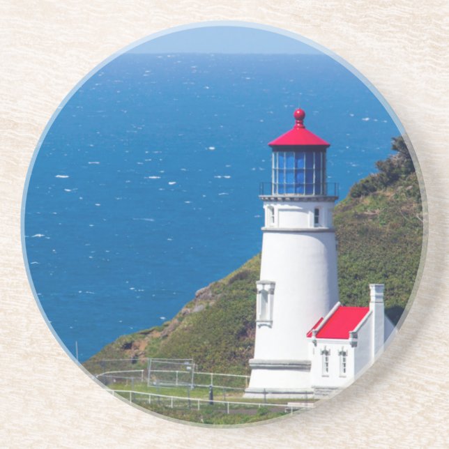 Das Heceta Head Lighthouse in der Nähe von Florenz Untersetzer (Vorne)