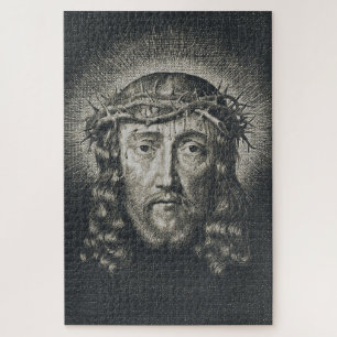 Das Heilige Antlitz mit Dornen gekrönt