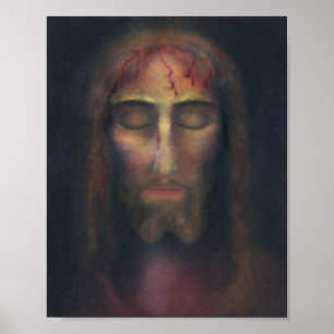 Das heilige Gesicht Christi Poster