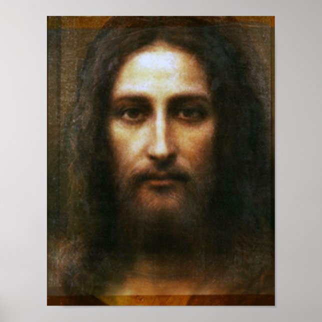 DAS HEILIGE GESICHT JESUS POSTER (Vorne)