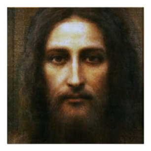 DAS HEILIGE GESICHT VON JESUS POSTER