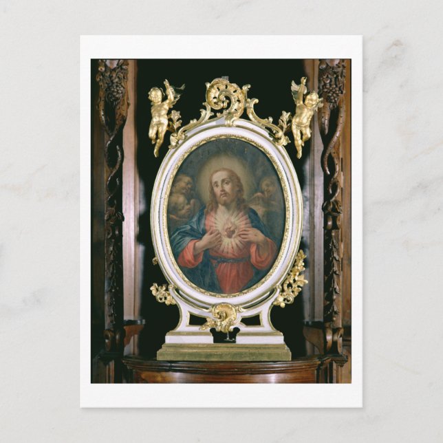 Das heilige Herz Christi, vom Boarding Scho Postkarte (Vorderseite)