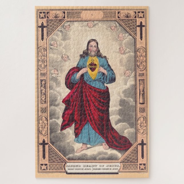 Das Heilige Herz Jesu (Vertikal)