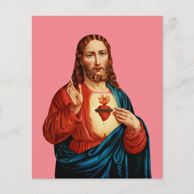 Das heilige Herz Jesu (Vorderseite)