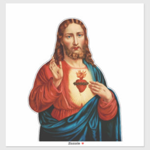 Das heilige Herz Jesu Aufkleber