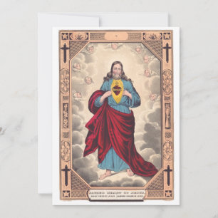 Das heilige Herz Jesu Einladung