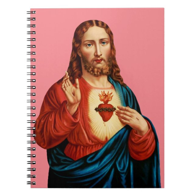 Das heilige Herz Jesu Notizblock (Vorderseite)