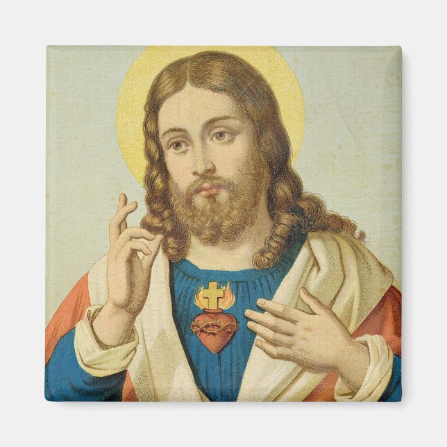 Das heilige Herz Magnet (Vorne)