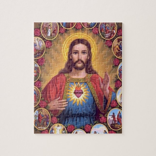 Das heilige Herz von Jesus (Vertikal)