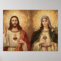 Das heiligste Herz des heiligen Jesus und der heil
