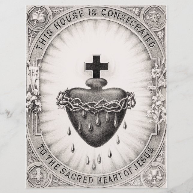 Das heiligste Herz Jesu Christi (Vorderseite)