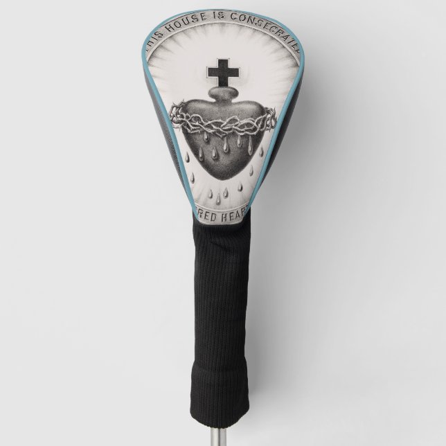Das heiligste Herz Jesu Christi Golf Headcover (Vorderseite)