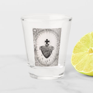Das heiligste Herz Jesu Christi Schnapsglas