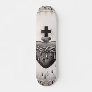 Das heiligste Herz Jesu Christi Skateboard