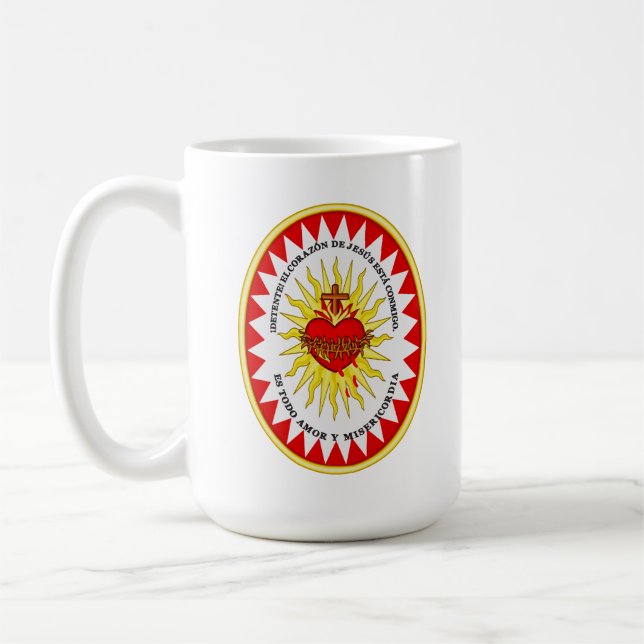 Das heiligste Herz Jesu Kaffeetasse (Links)