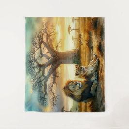 Das Heiligtum des Stolzes Wandteppich