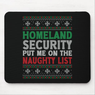Das Heimatschutzministerium hat mich auf die unart Mousepad
