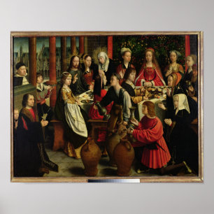 Das Heirat-Fest bei Cana, c.1500-03 Poster