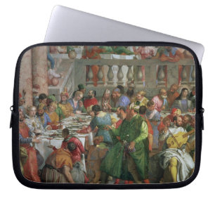 Das Heirat-Fest bei Cana, Detail des Festlich Laptopschutzhülle