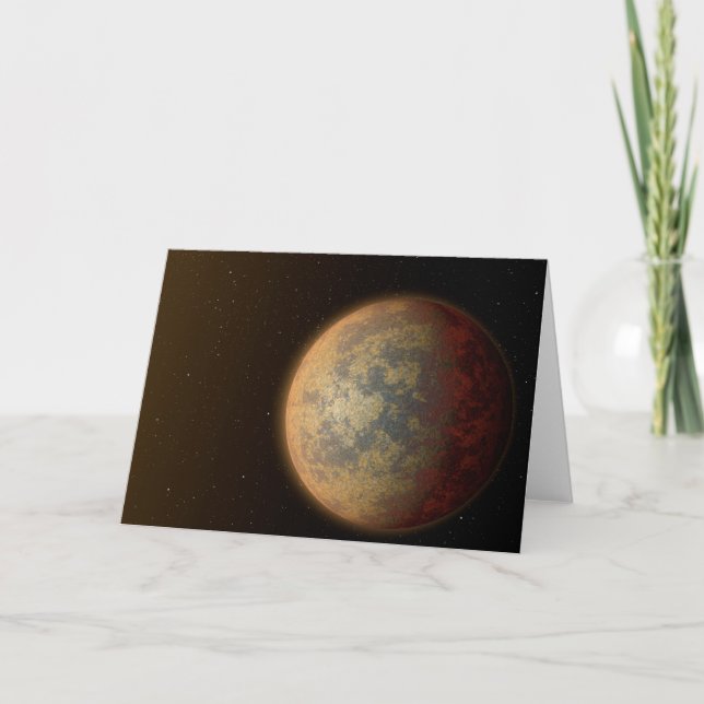 Das heiße Rocky Exoplanet hatte 219134 B. Karte (Vorderseite)