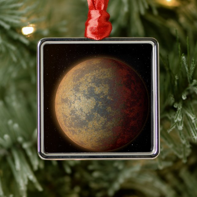 Das heiße Rocky Exoplanet hatte 219134 B. Ornament Aus Metall (Baum)