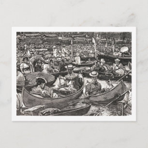 Das Henley Panorama Postkarte