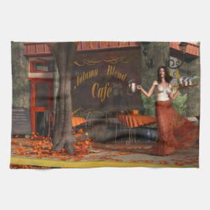 Das Herbst-Braten-Café Küchentuch