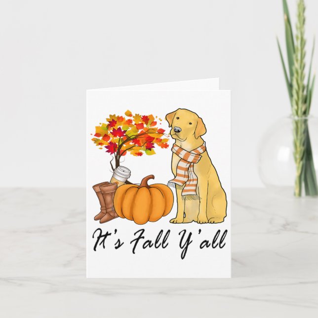 Das Herbst-Shirt fallen T-Shirts für Frauenarbeits Karte (Vorderseite)