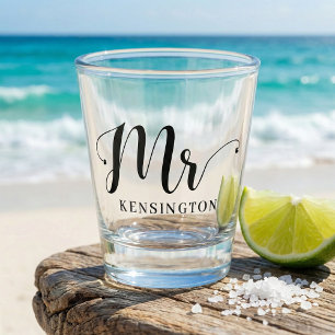 Das Herr Frischvermähltete Geschenk für den Bräuti Schnapsglas