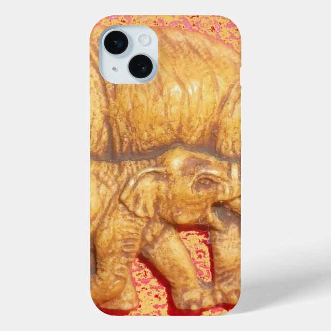 Das Herz der Herde: Elefantenfamilienportrait. Case-Mate iPhone Hülle (Rückseite)