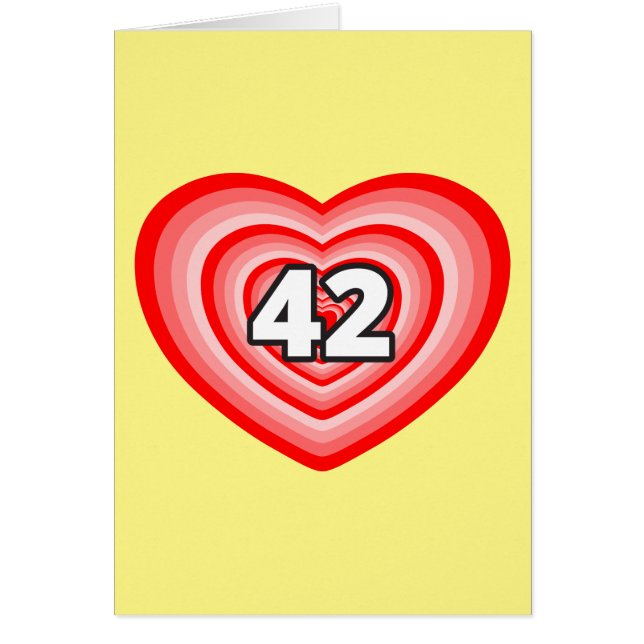 Das Herz der Nr. 42 (Vorne)