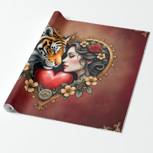 Das Herz der versteckten Wildnis, Geschenkpapier