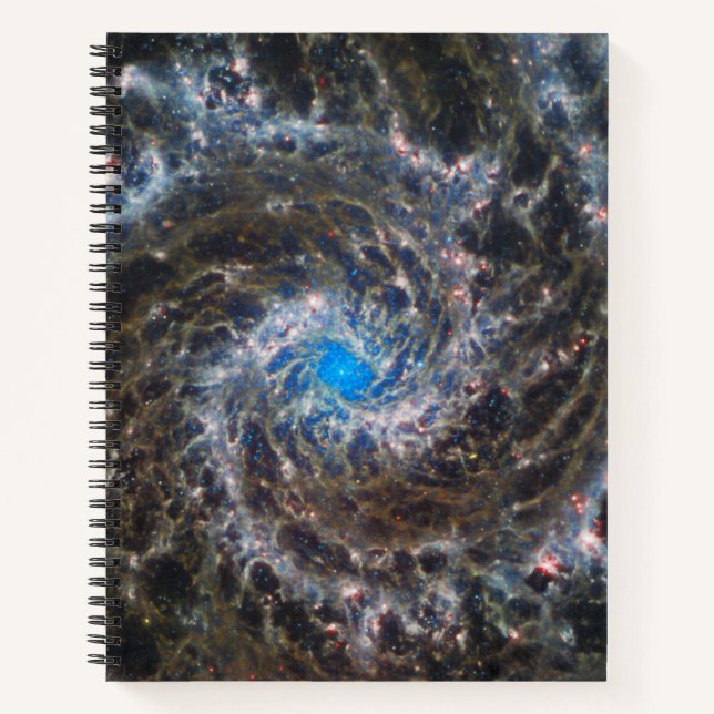 Das Herz des Messiers 74 Notizbuch (Vorderseite)