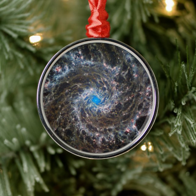 Das Herz des Messiers 74 Ornament Aus Metall (Baum)