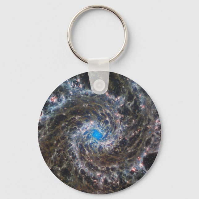Das Herz des Messiers 74 Schlüsselanhänger (Vorderseite)