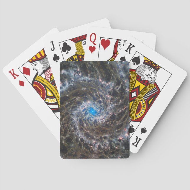 Das Herz des Messiers 74 Spielkarten (Rückseite)