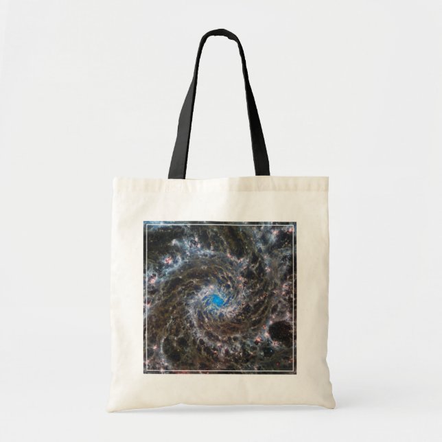 Das Herz des Messiers 74 Tragetasche (Vorne)