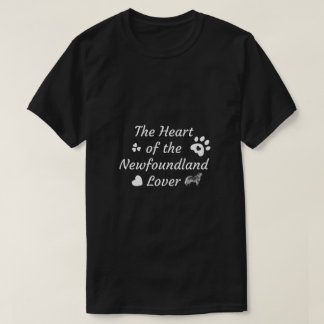 Das Herz des Newfoundland-Liebhaber T-Shirts