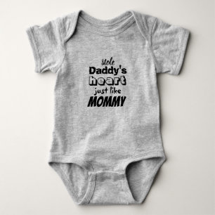 Das Herz des Stola-Vatis ...... Baby Strampler