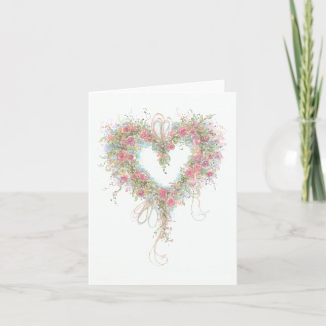 Das Herz Karte (Vorderseite)