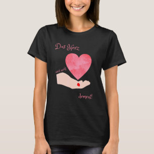 Das Herz nicht das Üben des Powers T-Shirt